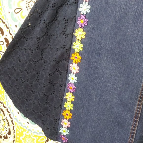 1789 jeaniemade Size 12 Faded Glory Bell-Bottoms - Picture 3 of 4